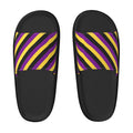 Pillow Slider - Black, Purple, Yellow
