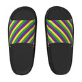 Pillow Slider - Green, Purple, Yellow