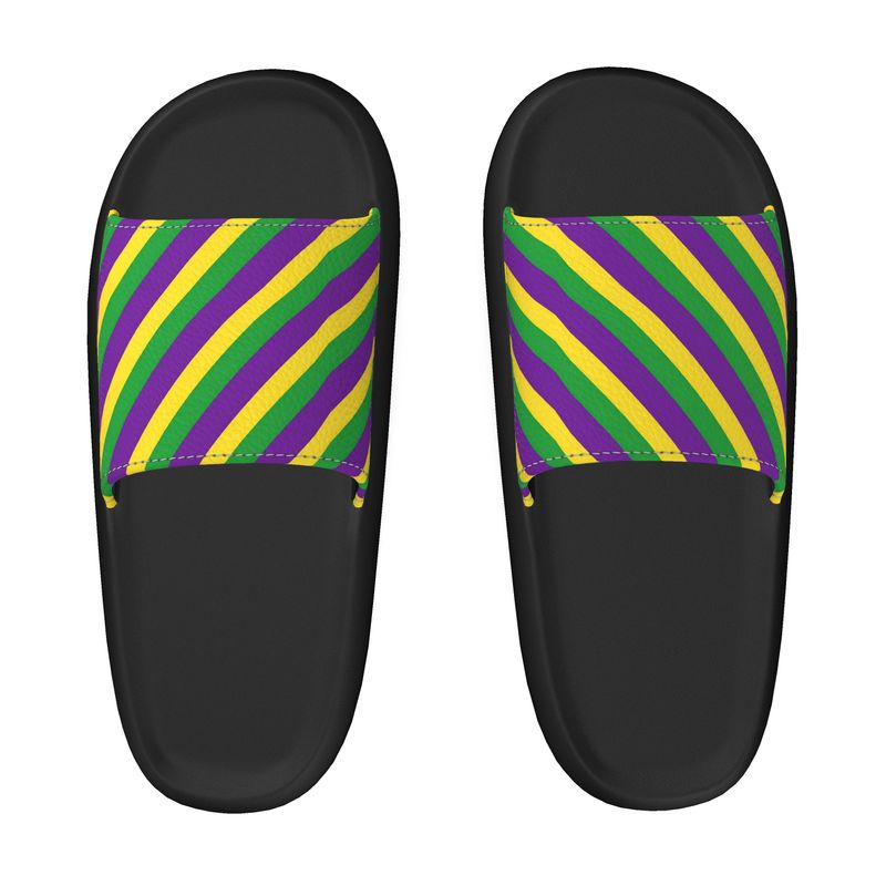 Pillow Slider - Green, Purple, Yellow