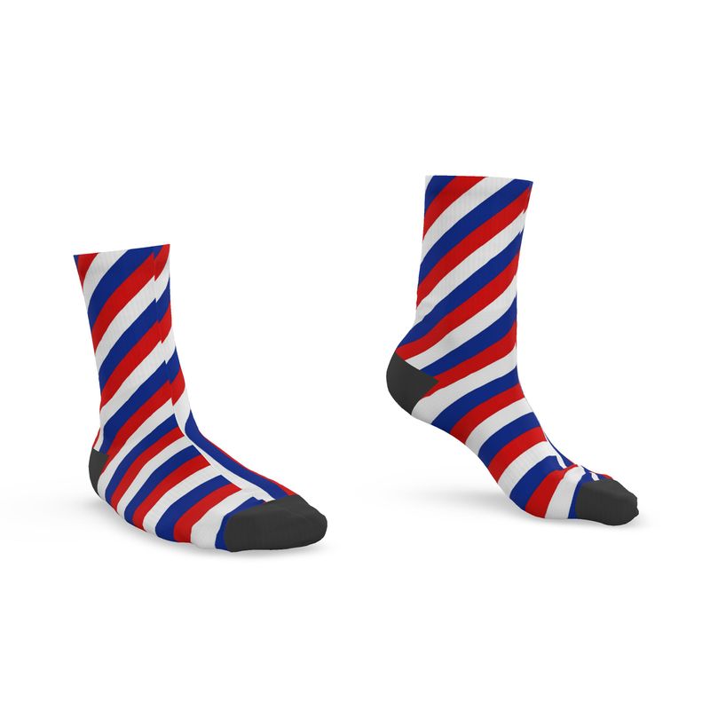 Socks - Red, White, Blue