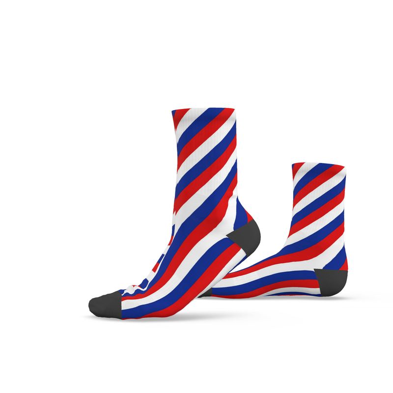 Socks - Red, White, Blue