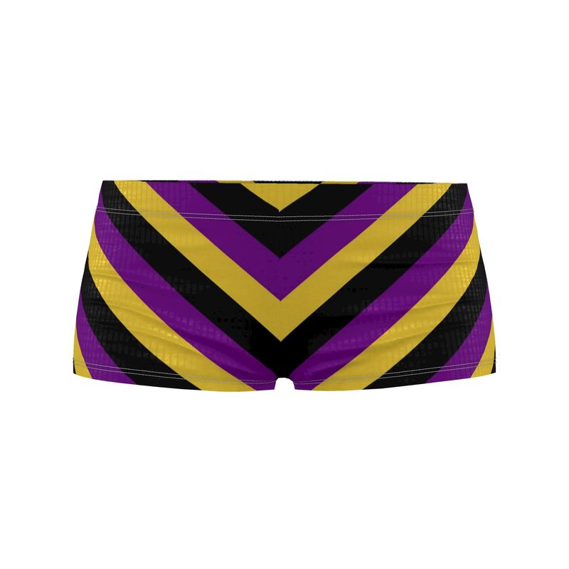 Hot Pants - Black, Purple, Yellow
