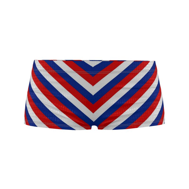 Hot Pants - Red, White, Blue