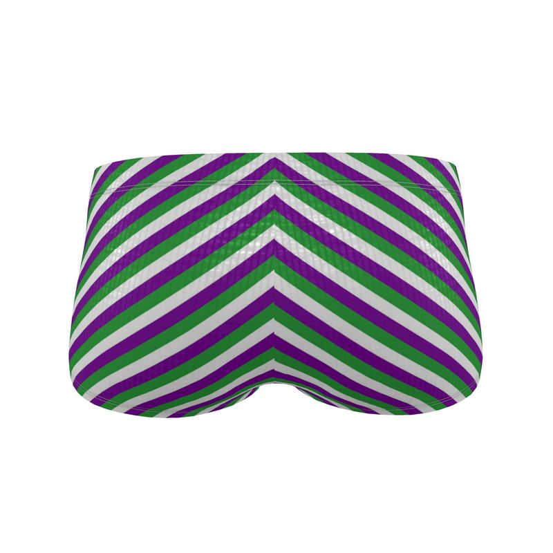 Hot Pants - Purple, Green, White