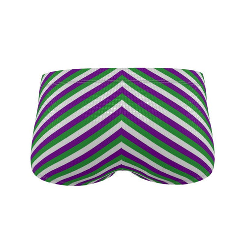 Hot Pants - Purple, Green, White