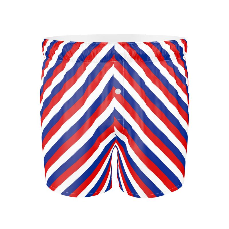 Sally Boxer Shorts - Red White Blue