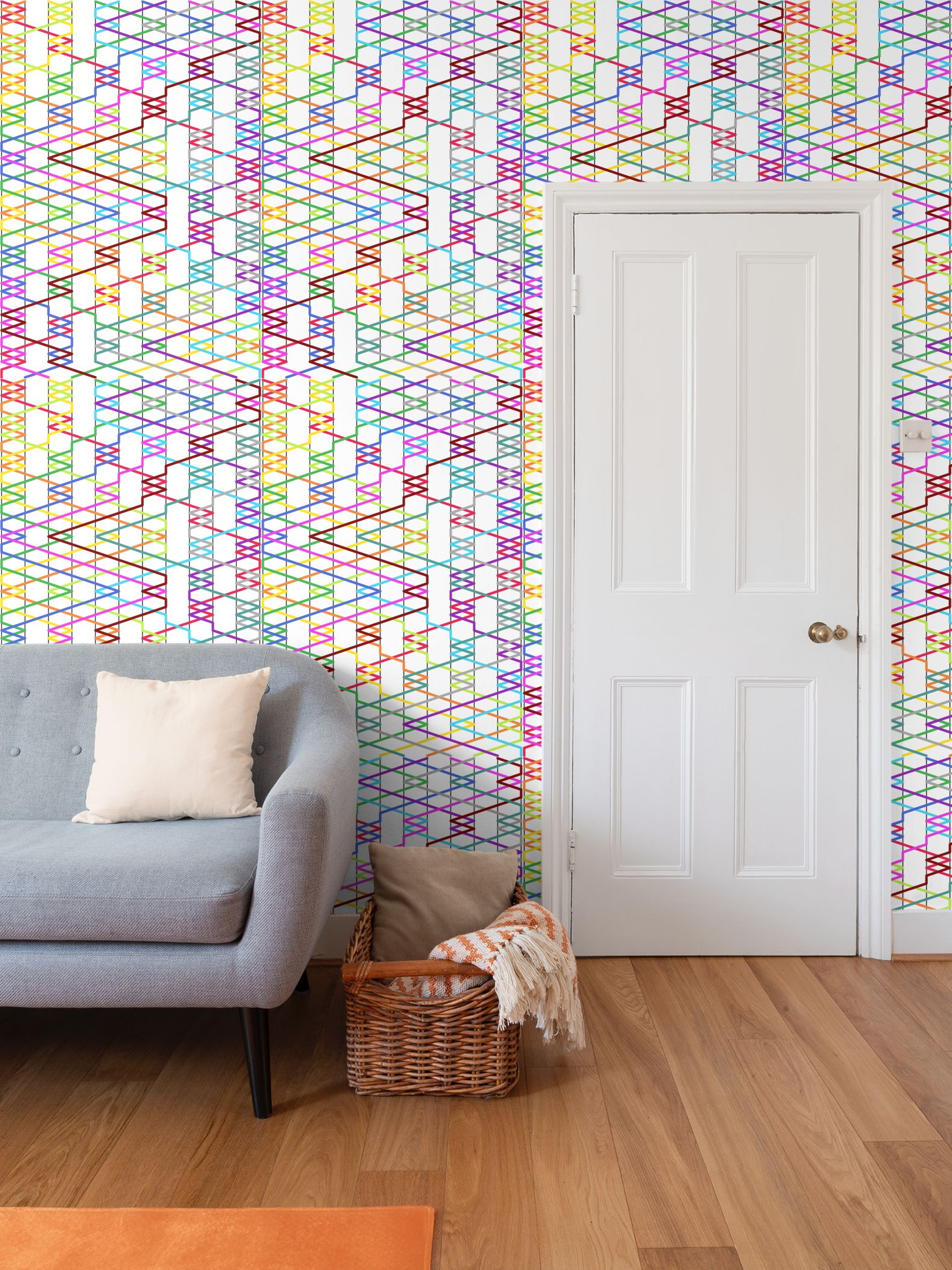 Repeat Pattern Wallpaper - Bristol Surprise Maximus