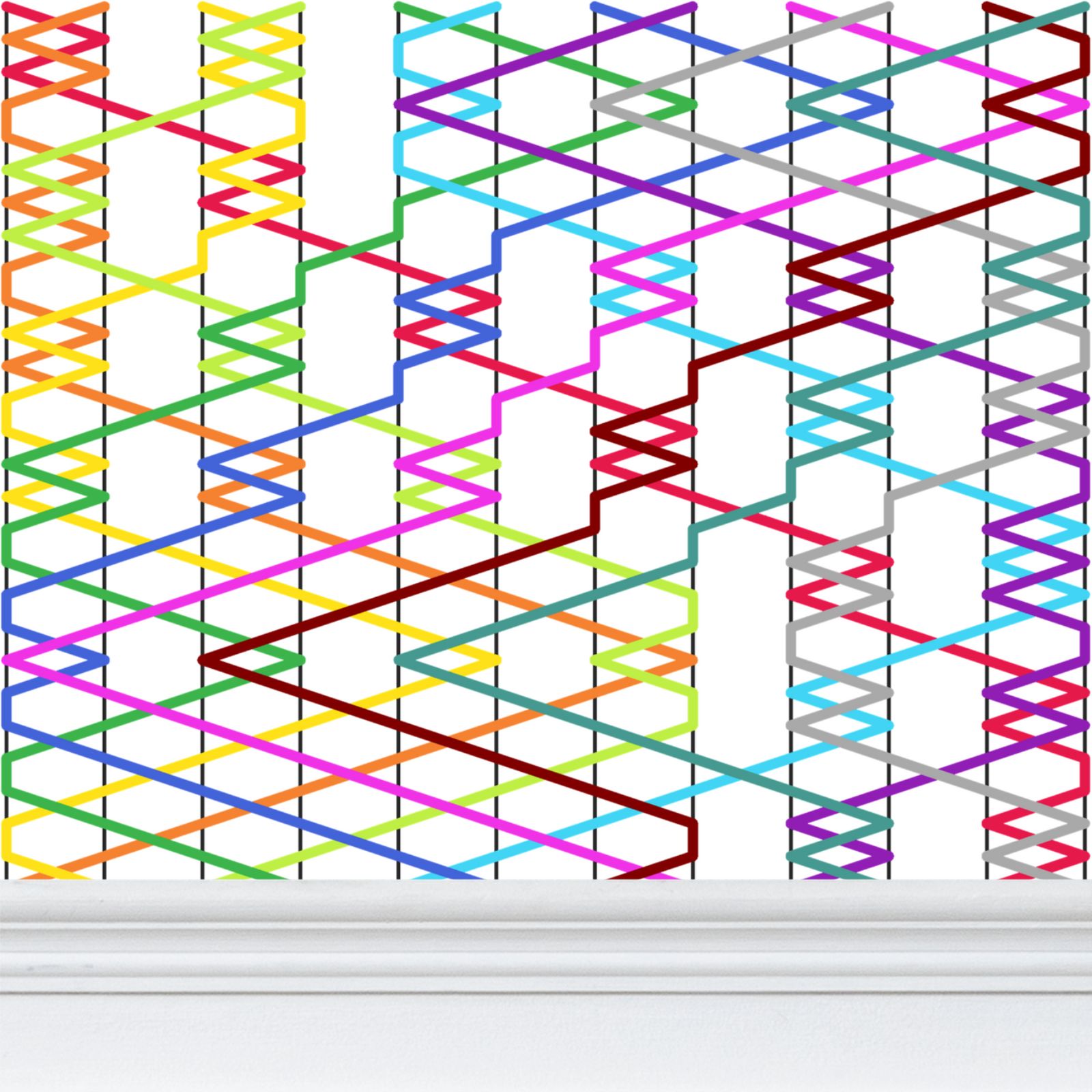 Repeat Pattern Wallpaper - Bristol Surprise Maximus