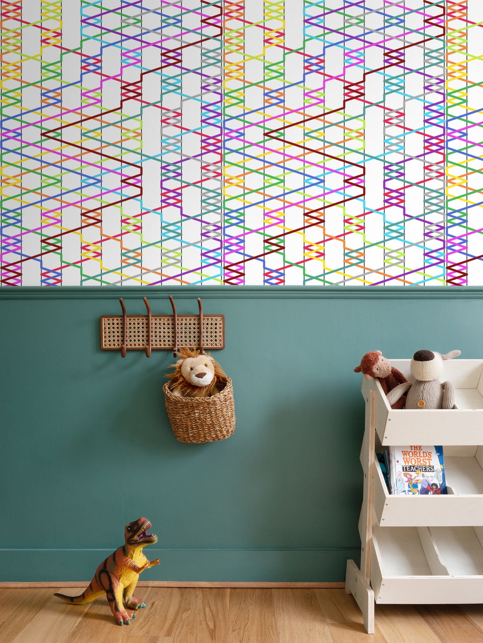 Repeat Pattern Wallpaper - Bristol Surprise Maximus