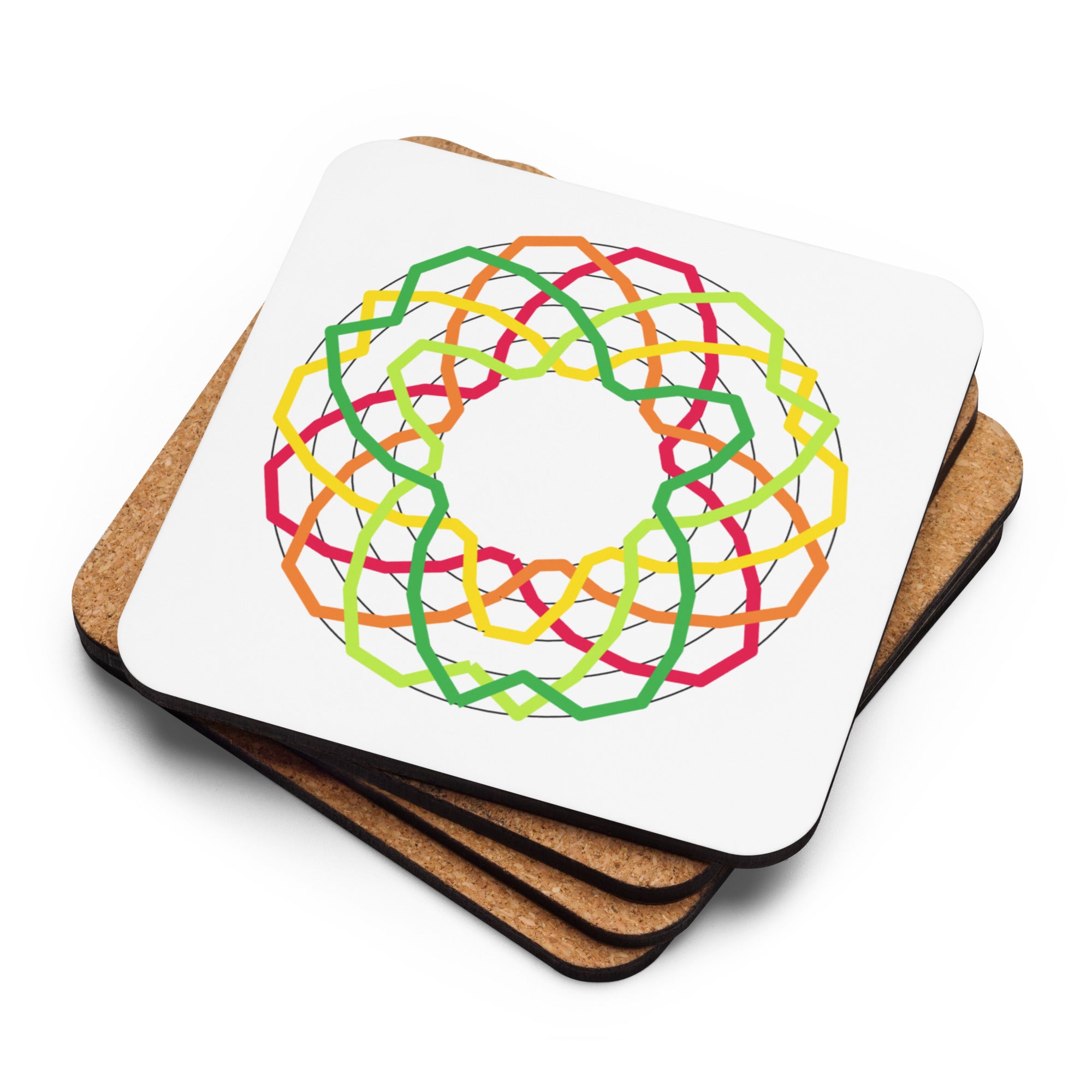 Cork-back coaster - Grandsire Doubles – Home & Garden > Kitc