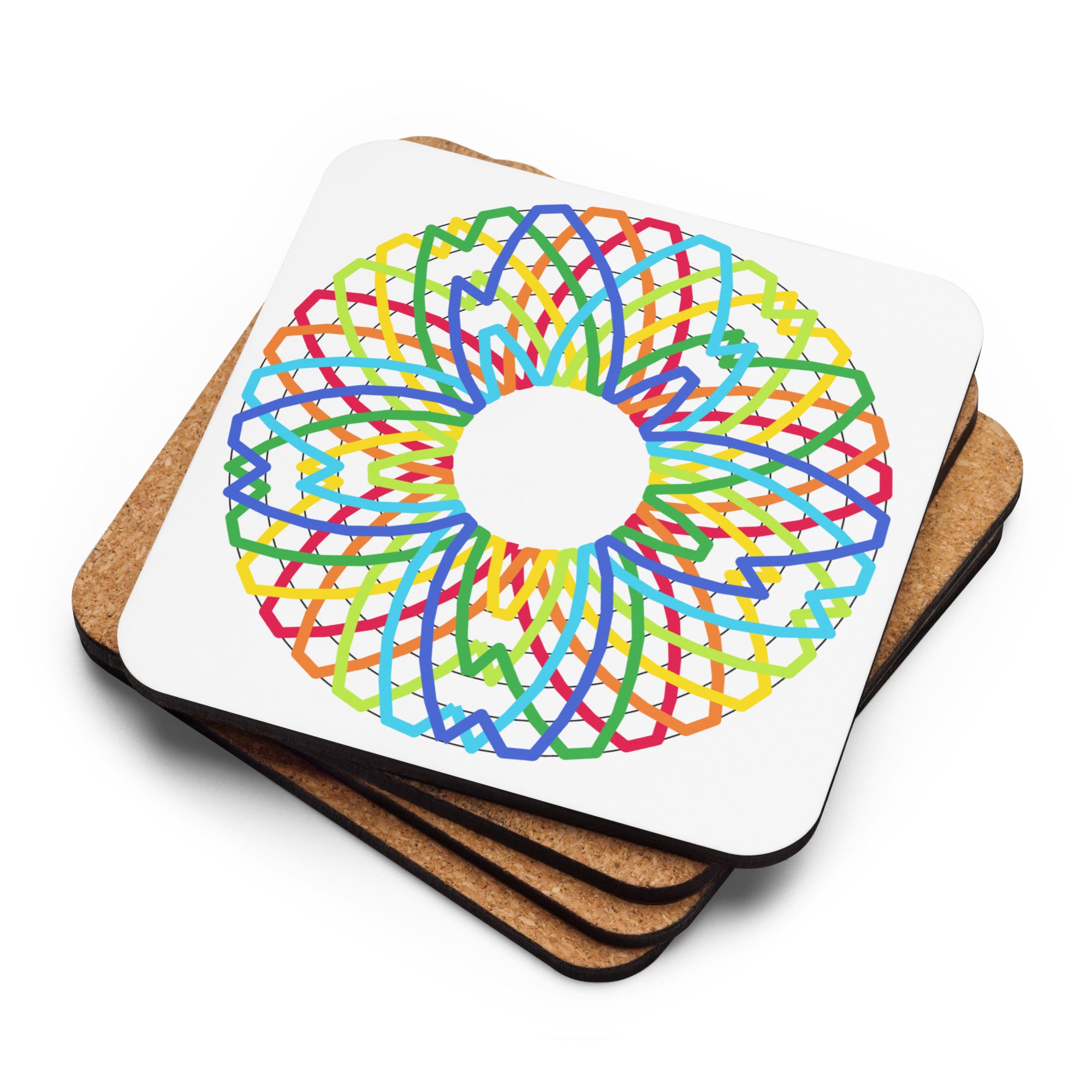 Cork-back coaster - Grandsire Triples – Home & Garden > Kitc