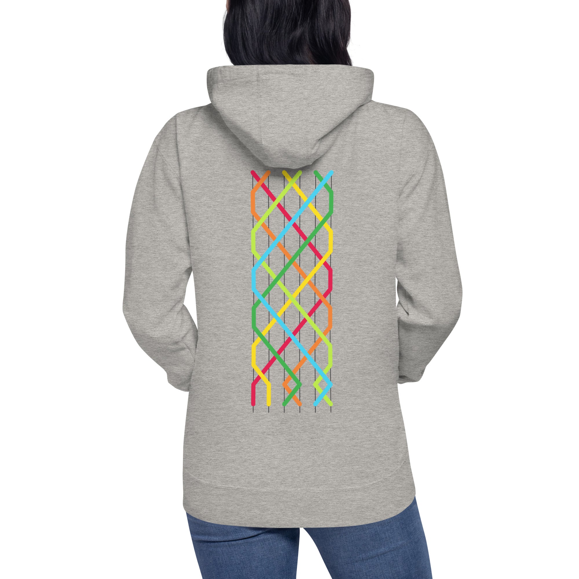 Unisex Hoodie - Plain Bob Minor (Back) – Apparel & Accessori