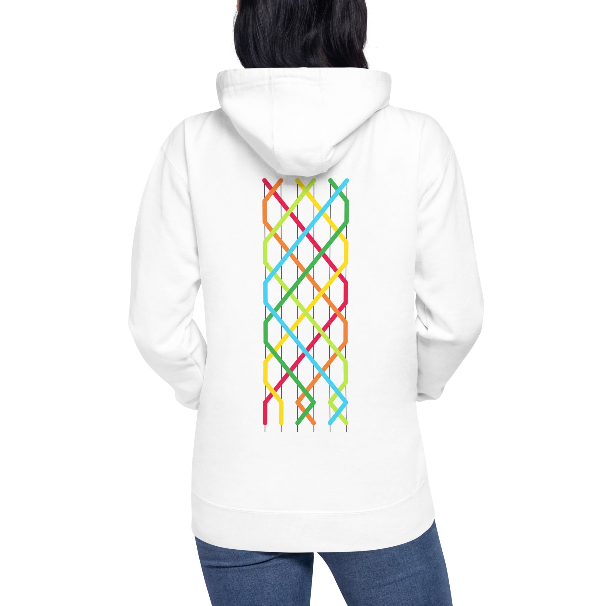 Unisex Hoodie - Plain Bob Minor (Back) – Apparel & Accessori