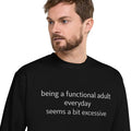 Unisex Premium Sweatshirt - Being Functional – Apparel & Acc