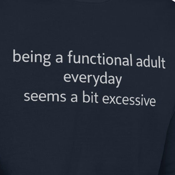 Unisex Premium Sweatshirt - Being Functional – Apparel & Acc