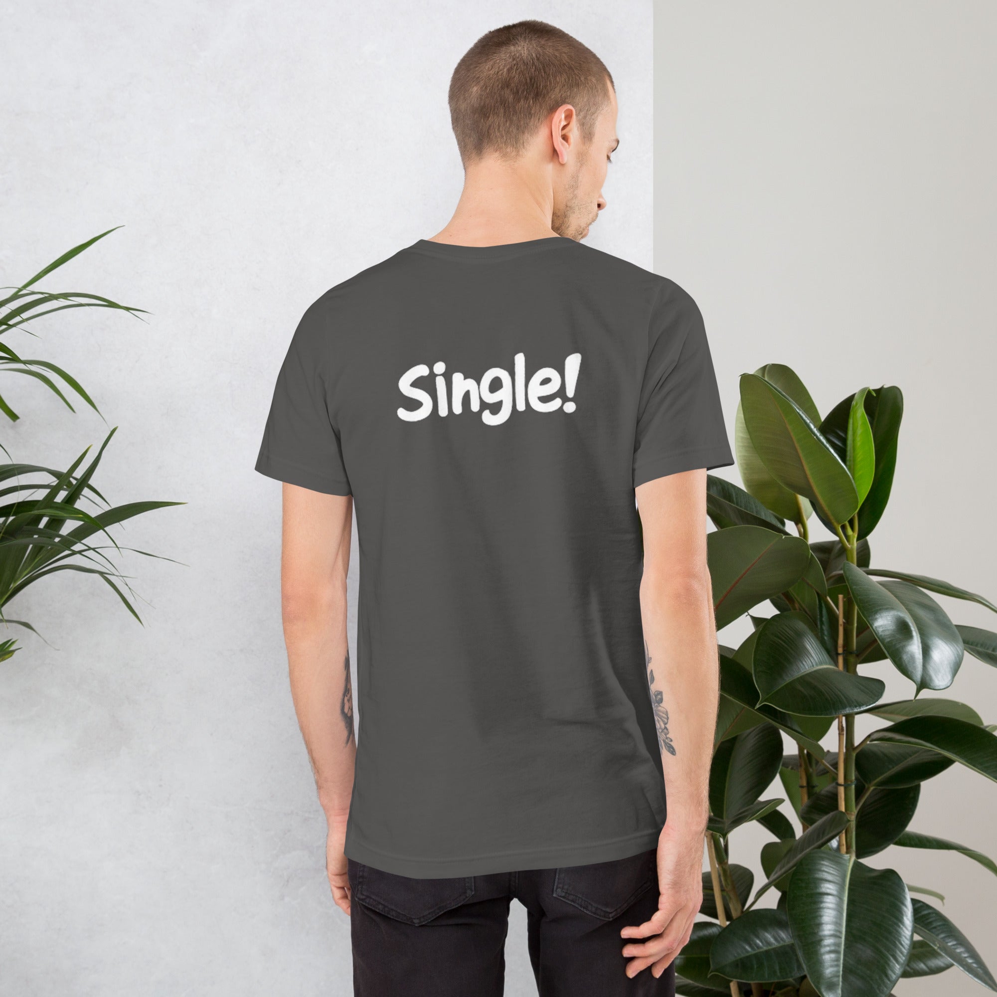 Unisex t-shirt - Bob! Single! – Apparel & Accessories > Clot