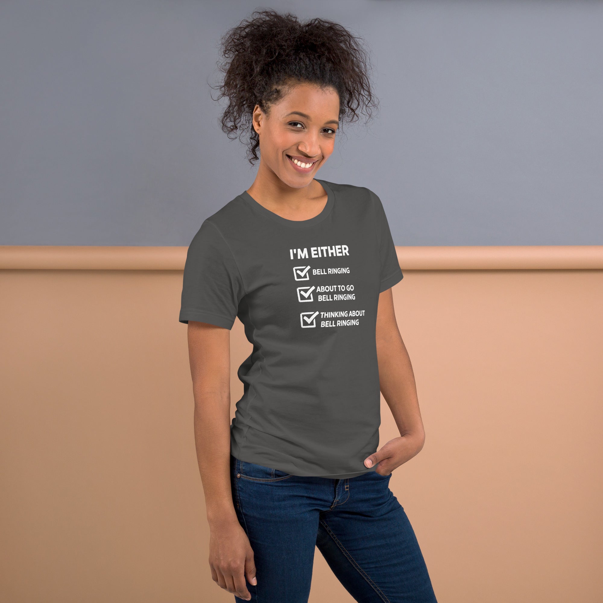 Unisex t-shirt - Thinking About Ringing – Apparel & Accessor