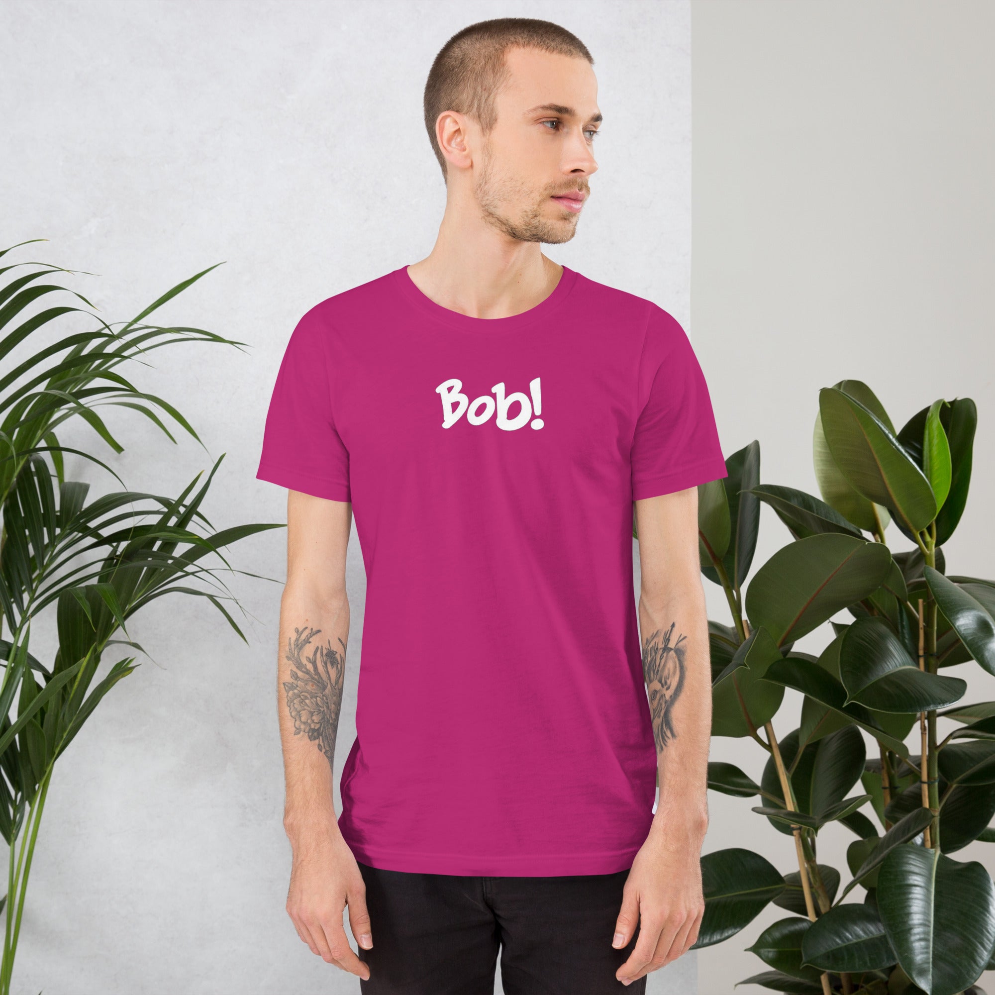 Unisex t-shirt - Bob! Single! – Apparel & Accessories > Clot