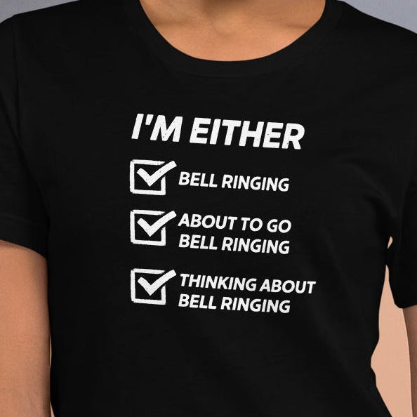 Unisex t-shirt - Thinking About Ringing – Apparel & Accessor