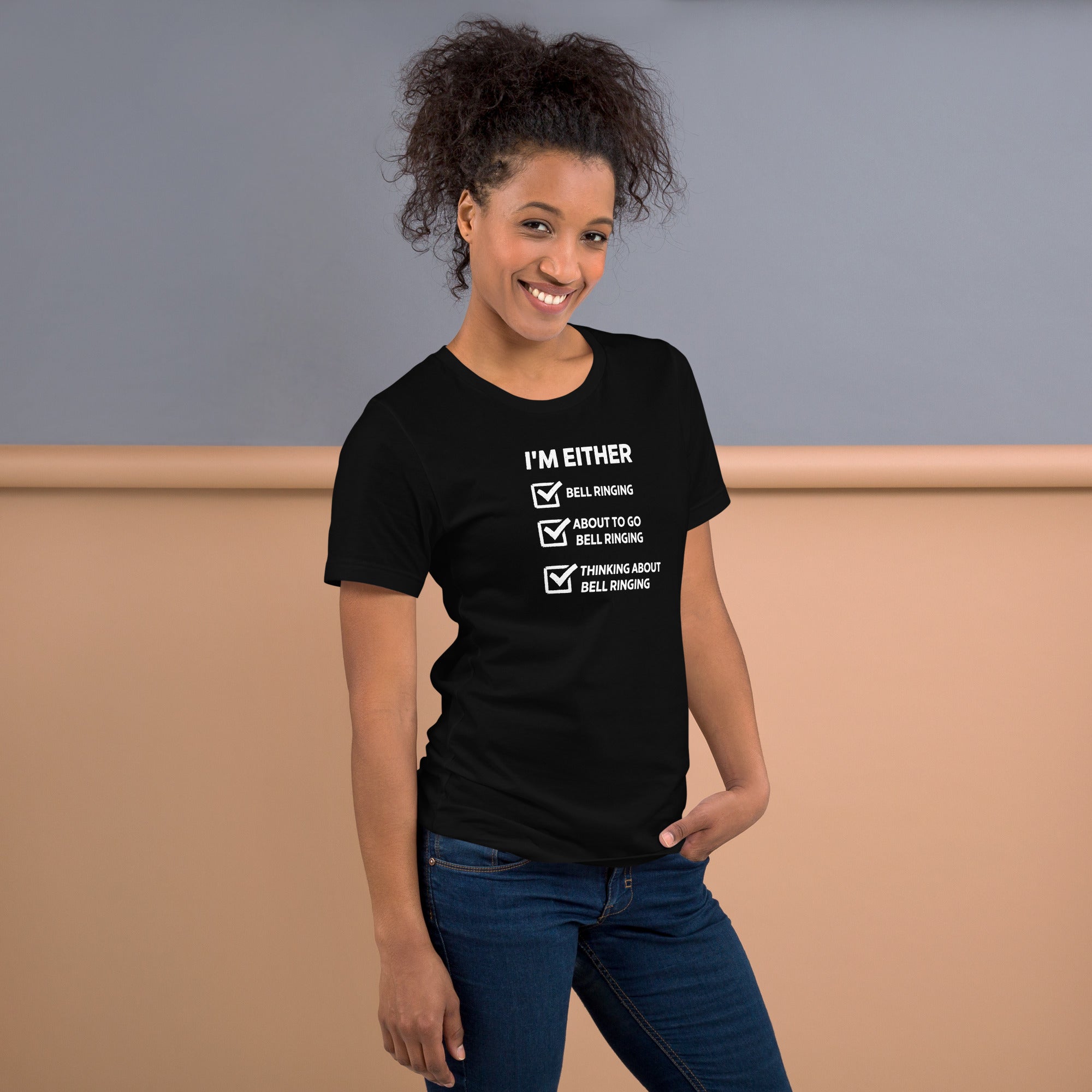 Unisex t-shirt - Thinking About Ringing – Apparel & Accessor
