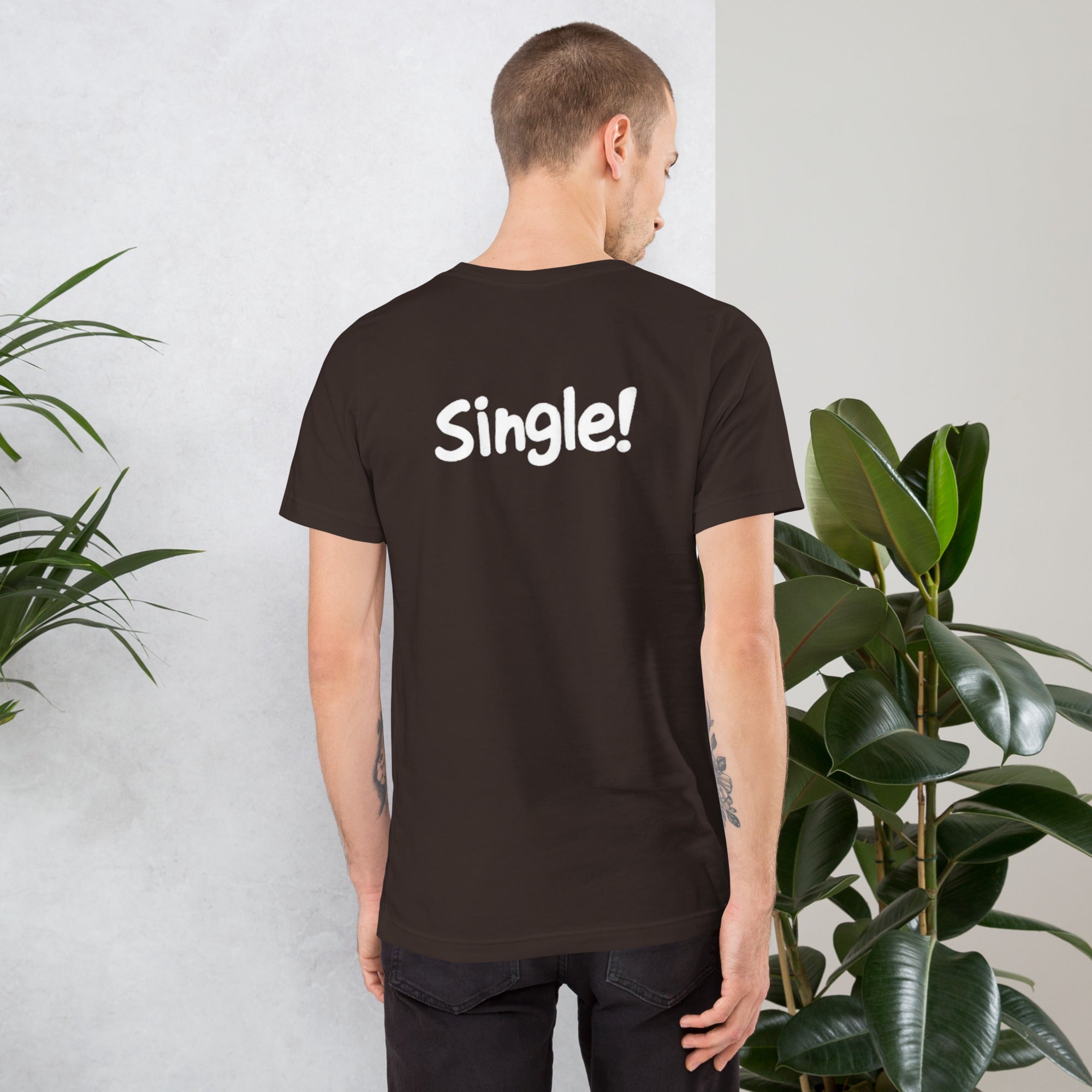Unisex t-shirt - Bob! Single! – Apparel & Accessories > Clot