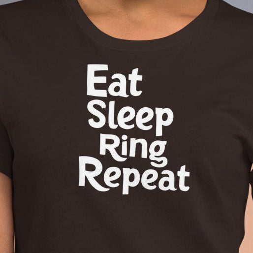 Unisex t-shirt - Eat Sleep Ring Repeat – Apparel & Accessori