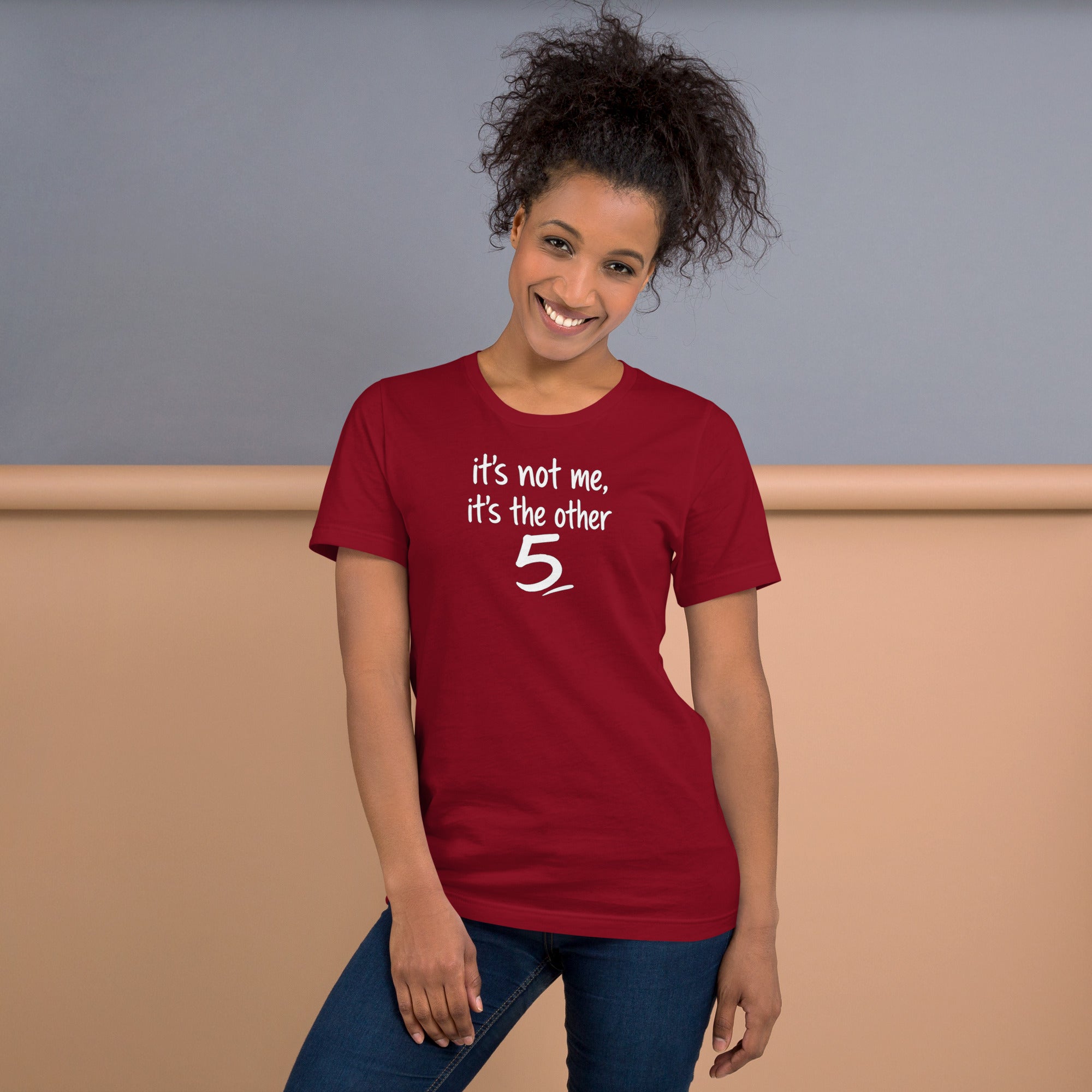 Unisex t-shirt - It's The Other 5! – Apparel & Accessories >