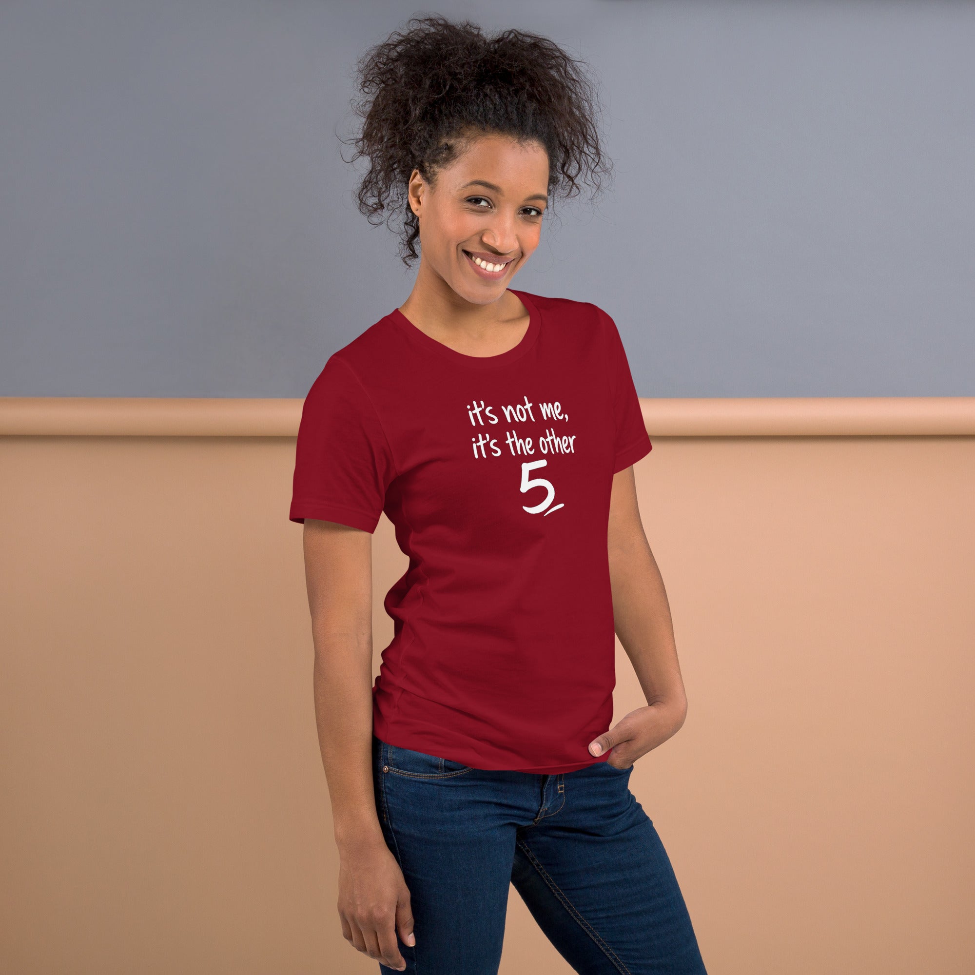 Unisex t-shirt - It's The Other 5! – Apparel & Accessories >