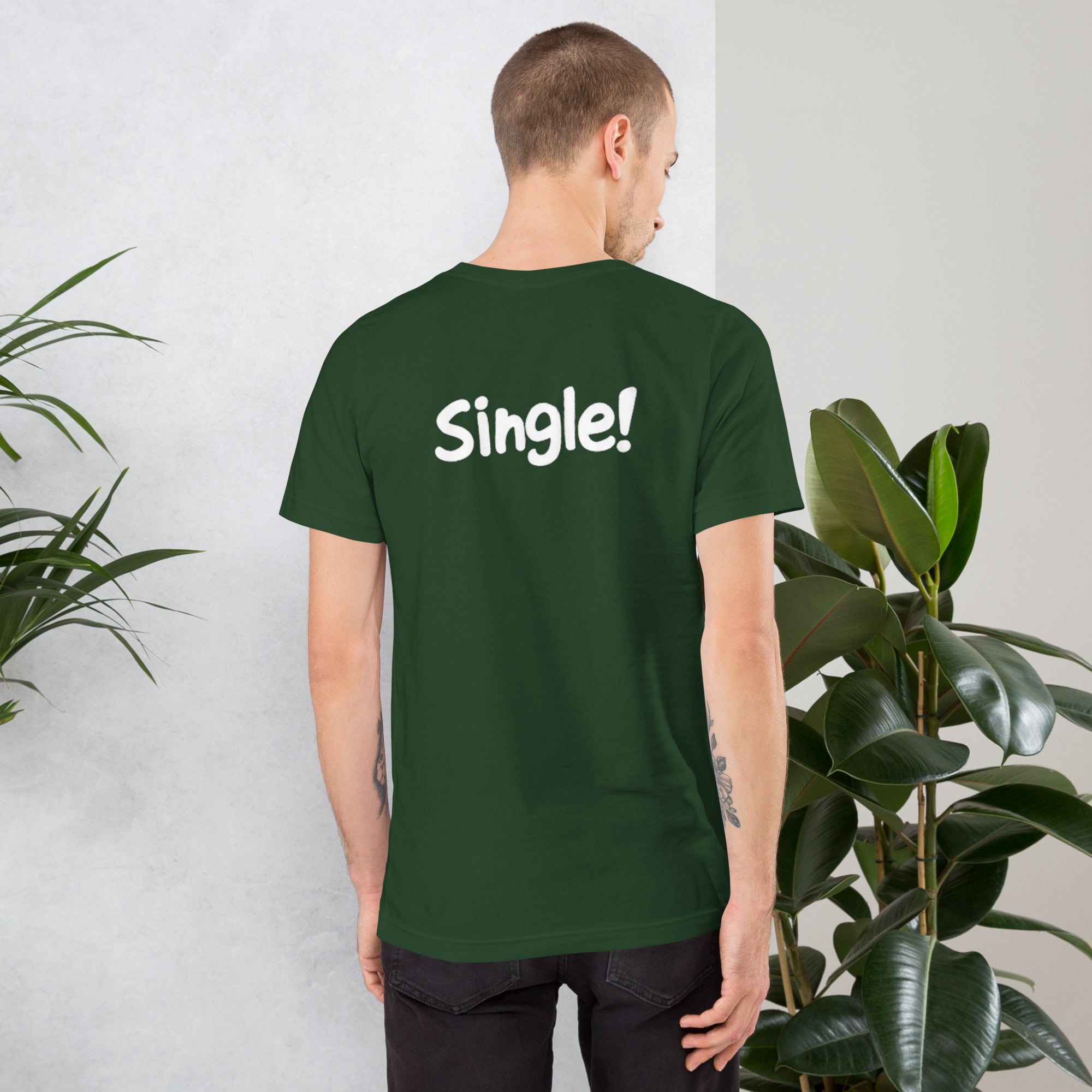 Unisex t-shirt - Bob! Single! – Apparel & Accessories > Clot