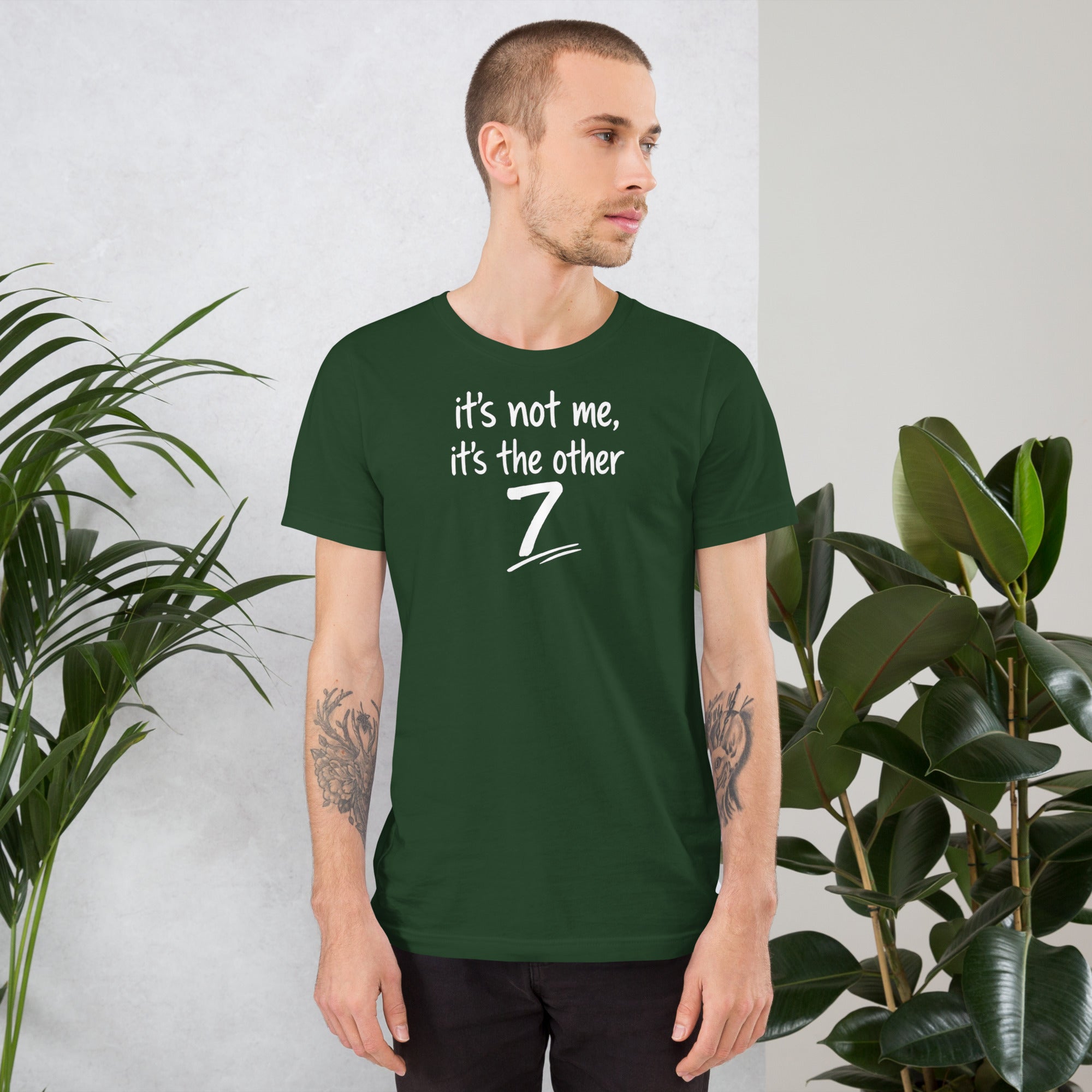 Unisex t-shirt - It's The Other 7! – Apparel & Accessories >