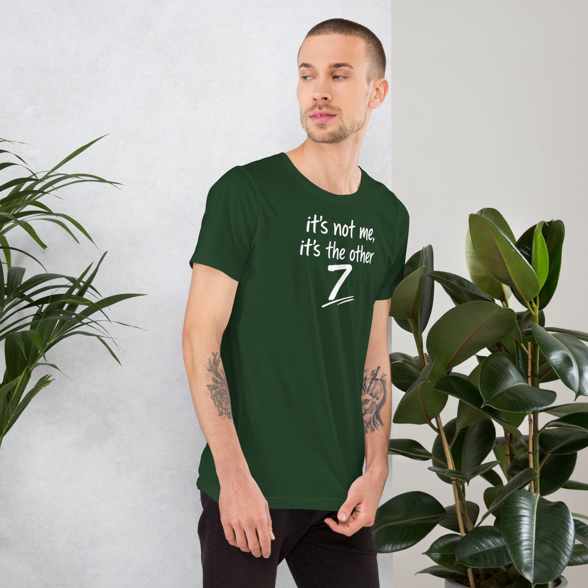 Unisex t-shirt - It's The Other 7! – Apparel & Accessories >