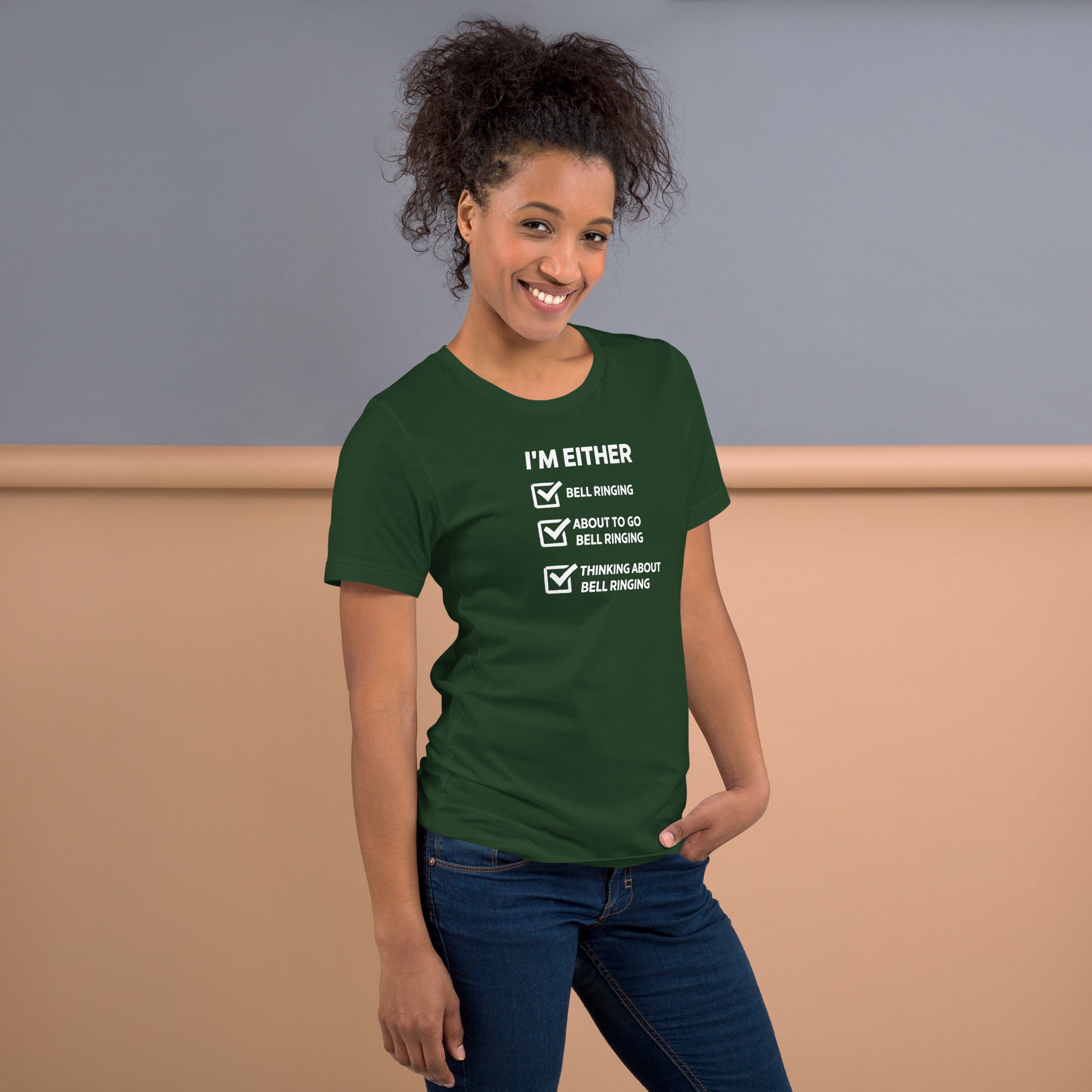 Unisex t-shirt - Thinking About Ringing – Apparel & Accessor