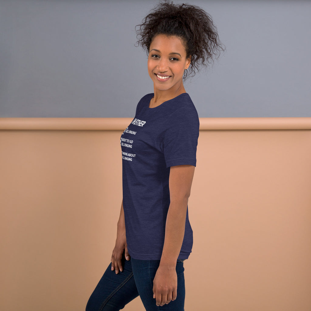 Unisex t-shirt - Thinking About Ringing – Apparel & Accessor