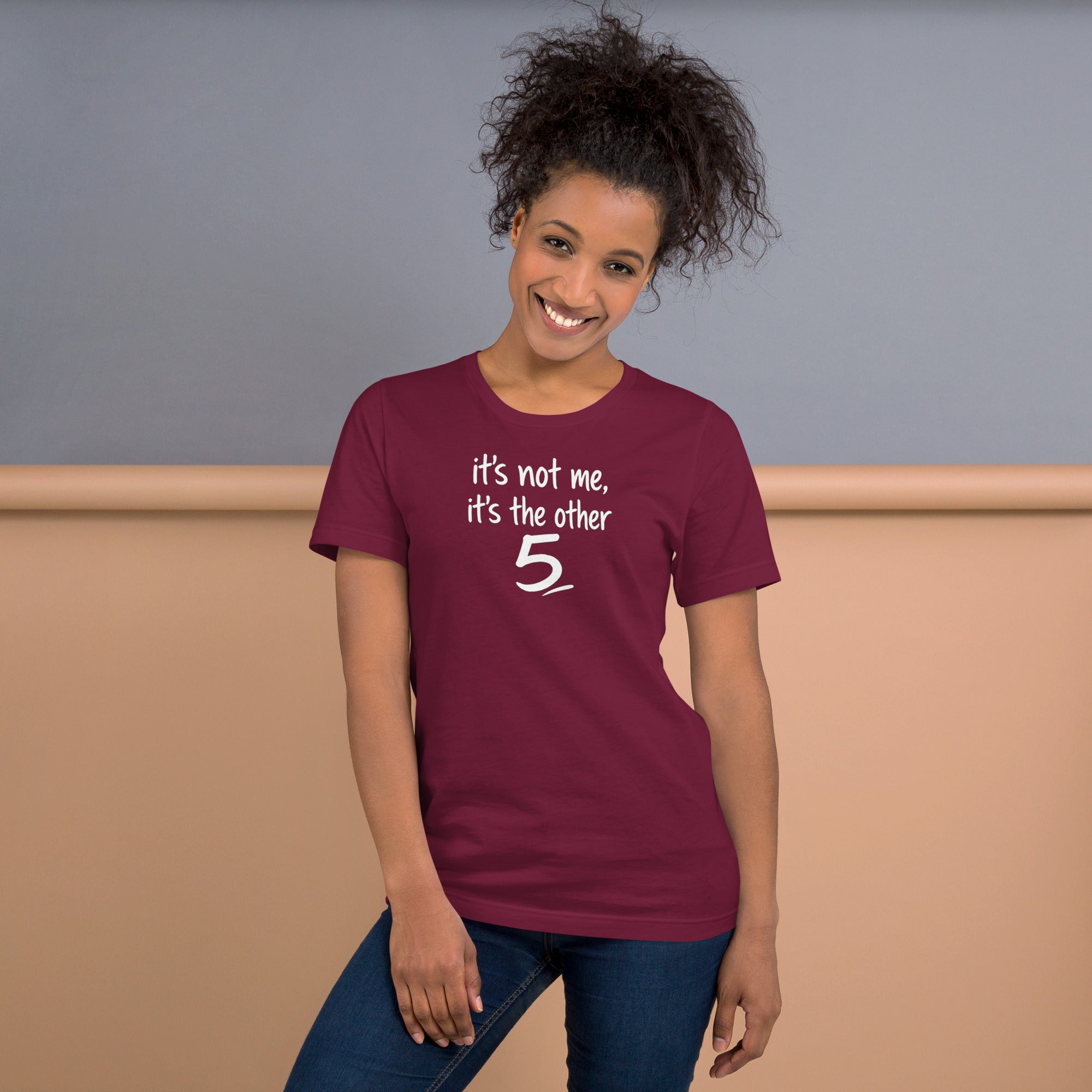 Unisex t-shirt - It's The Other 5! – Apparel & Accessories >