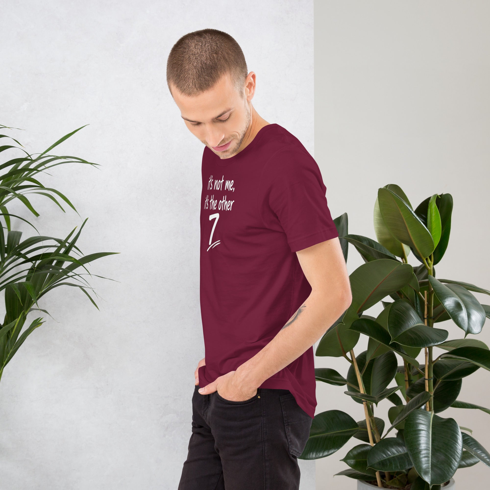 Unisex t-shirt - It's The Other 7! – Apparel & Accessories >