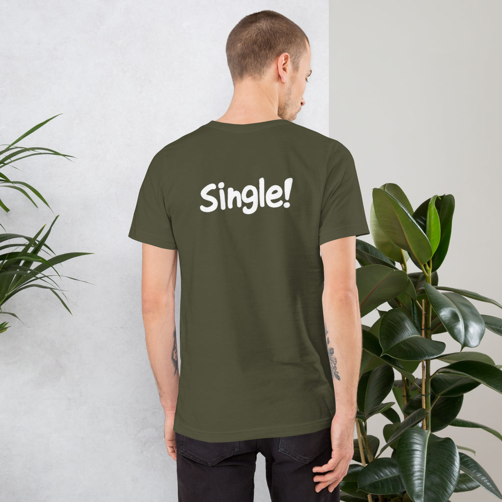 Unisex t-shirt - Bob! Single! – Apparel & Accessories > Clot