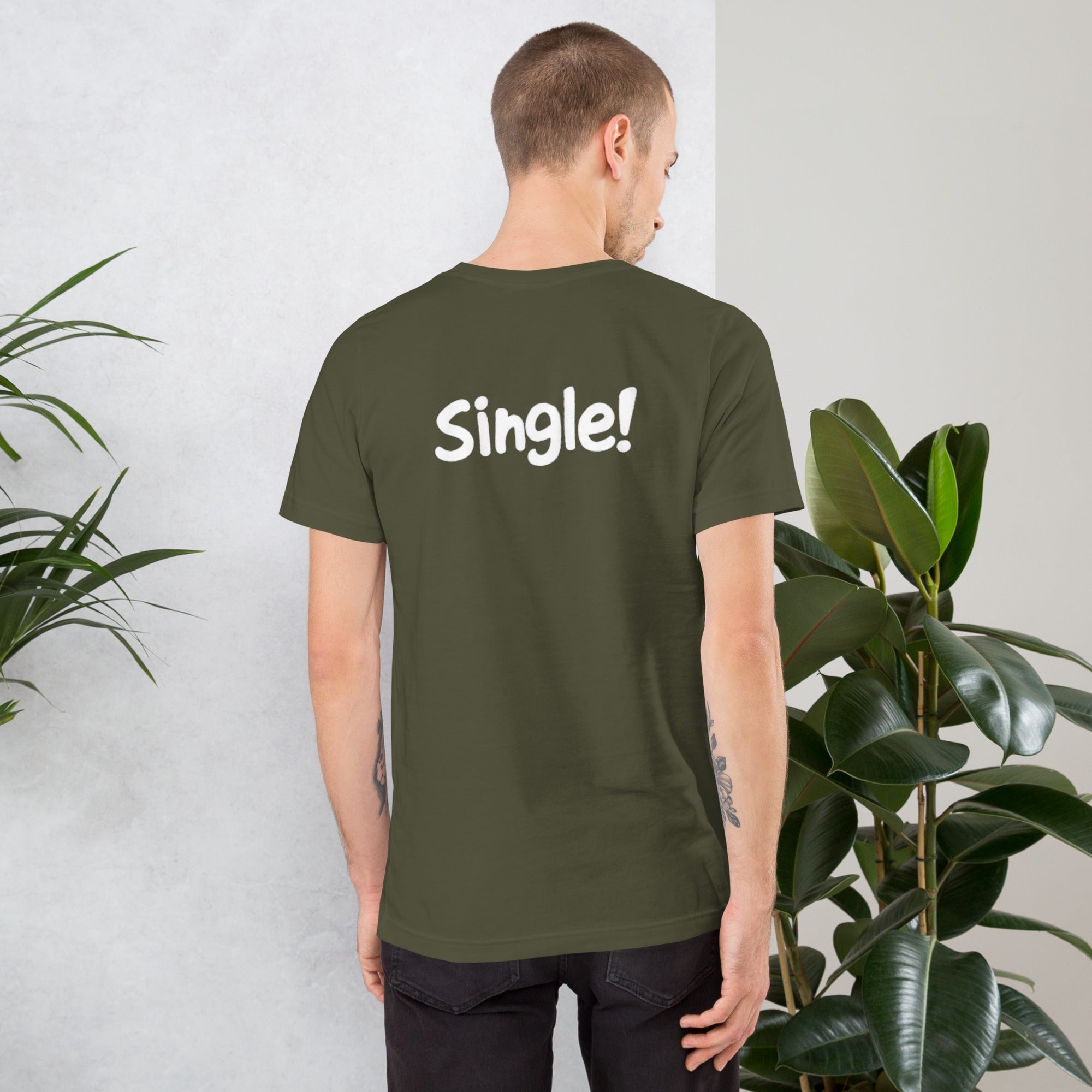 Unisex t-shirt - Bob! Single! – Apparel & Accessories > Clot