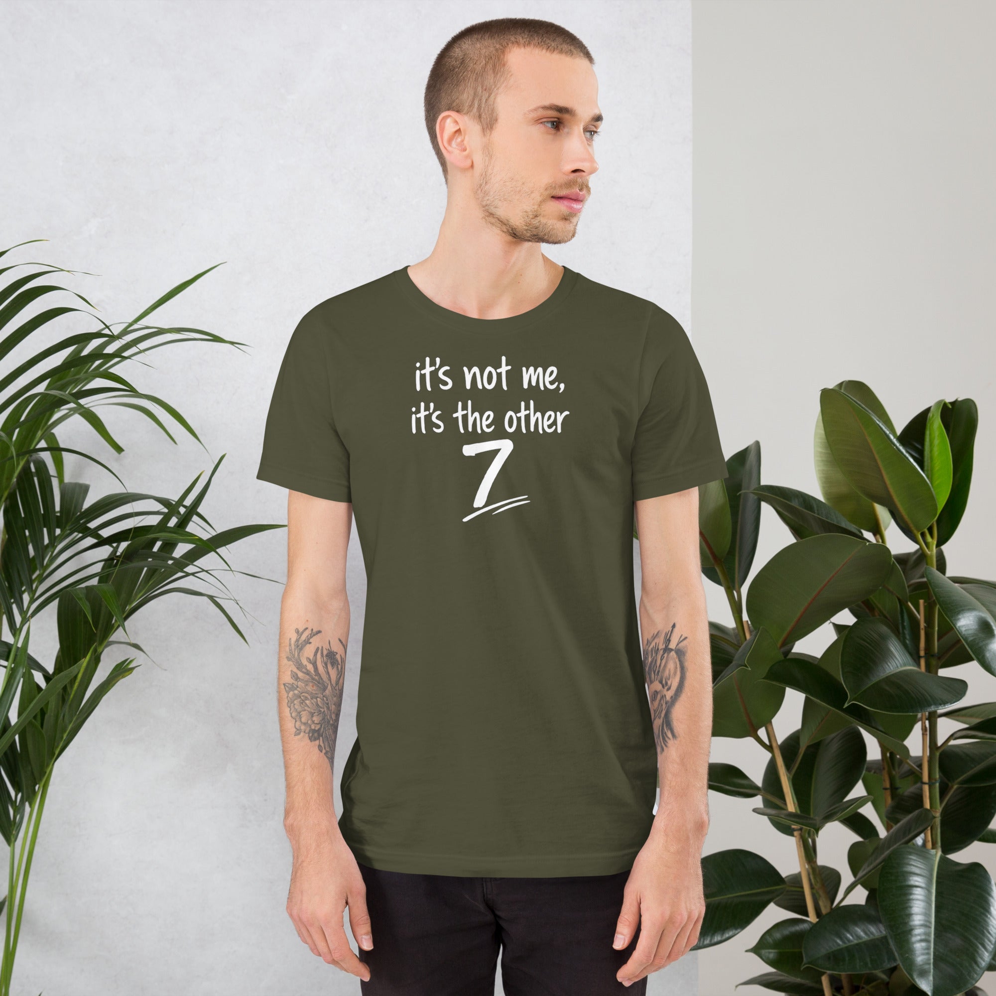 Unisex t-shirt - It's The Other 7! – Apparel & Accessories >