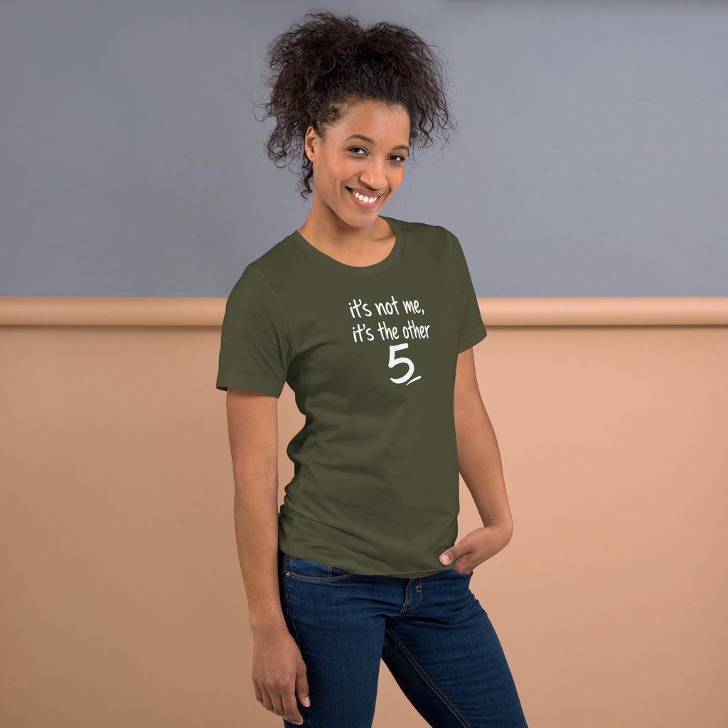 Unisex t-shirt - It's The Other 5! – Apparel & Accessories >