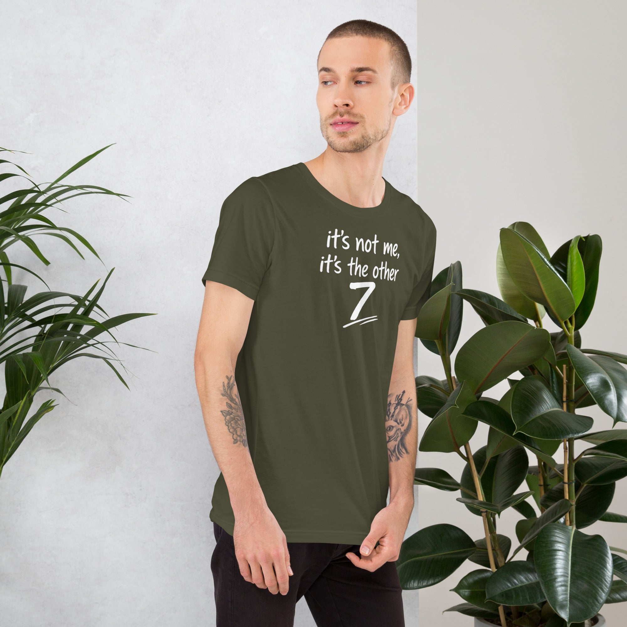 Unisex t-shirt - It's The Other 7! – Apparel & Accessories >