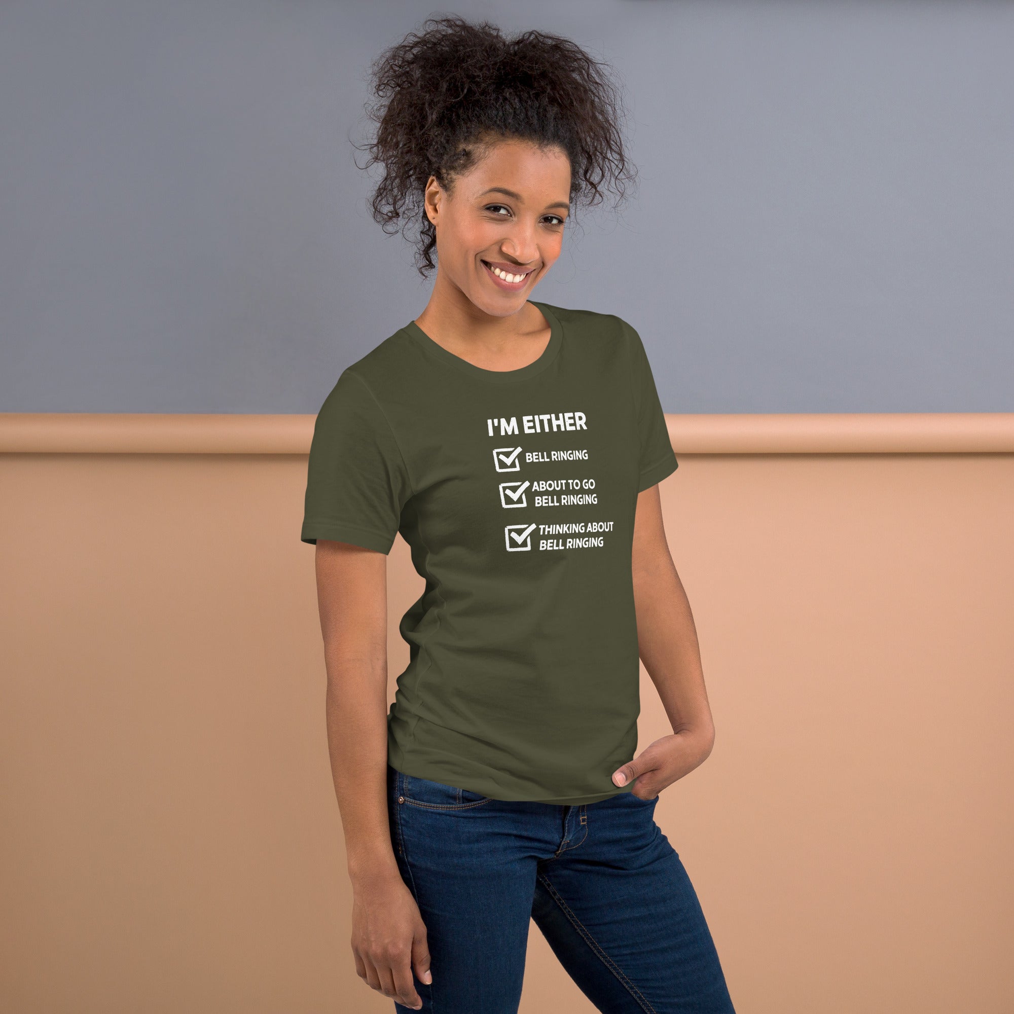 Unisex t-shirt - Thinking About Ringing – Apparel & Accessor