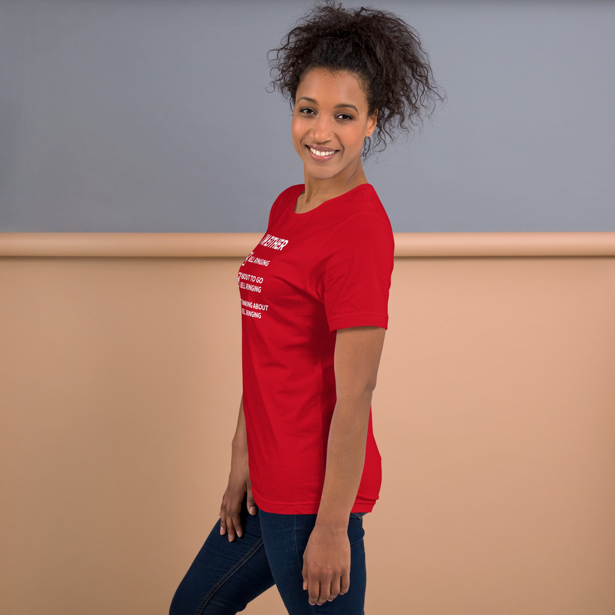 Unisex t-shirt - Thinking About Ringing – Apparel & Accessor