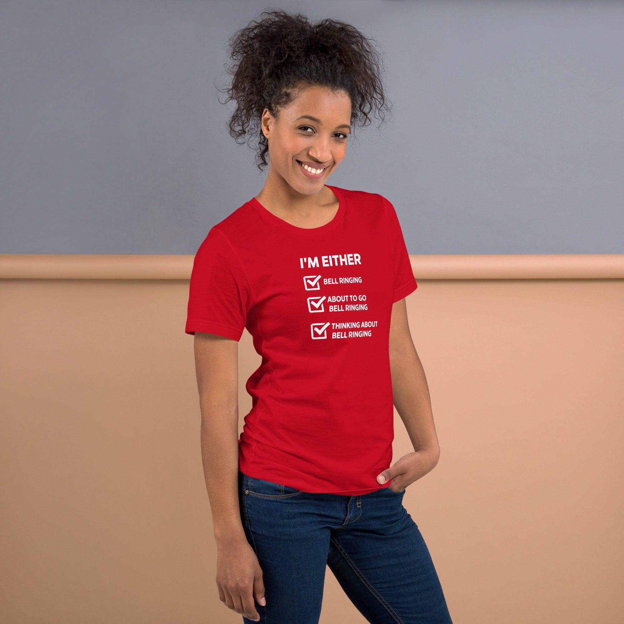 Unisex t-shirt - Thinking About Ringing – Apparel & Accessor