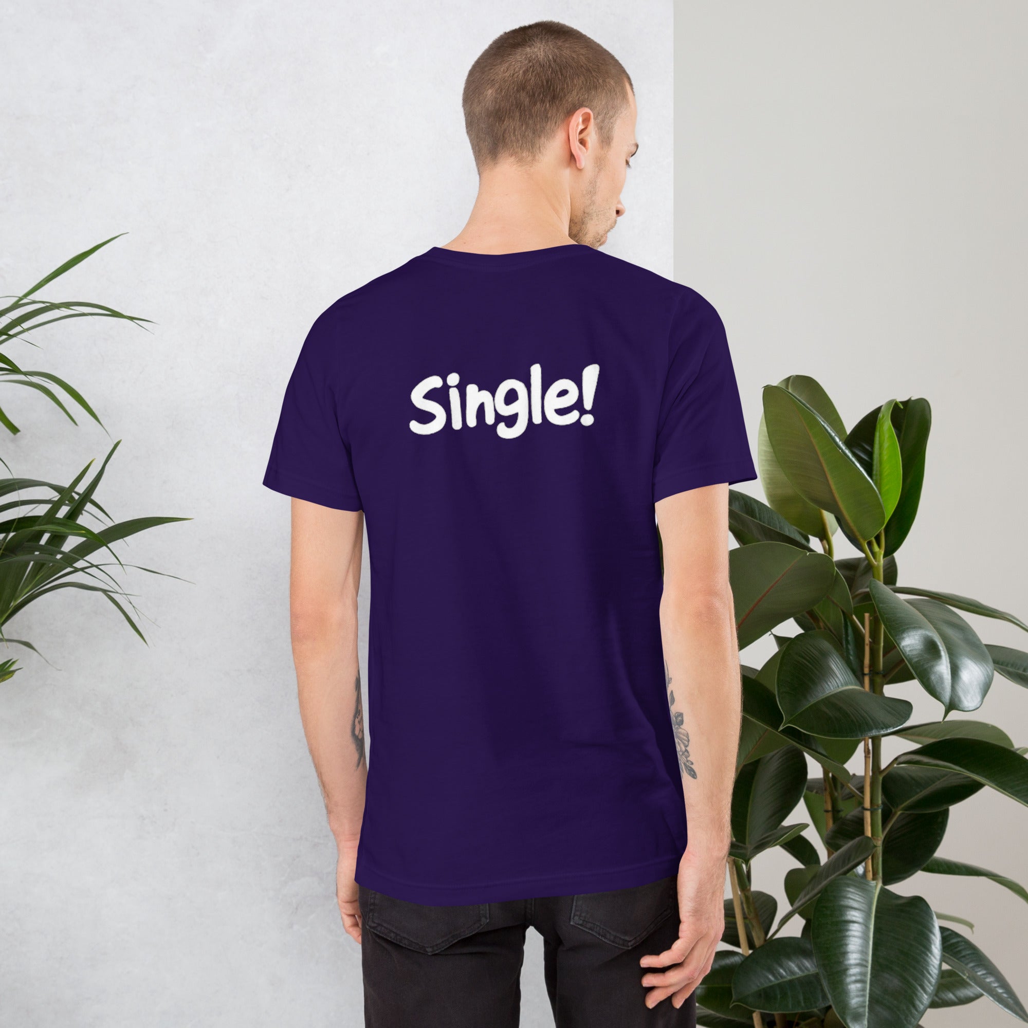 Unisex t-shirt - Bob! Single! – Apparel & Accessories > Clot