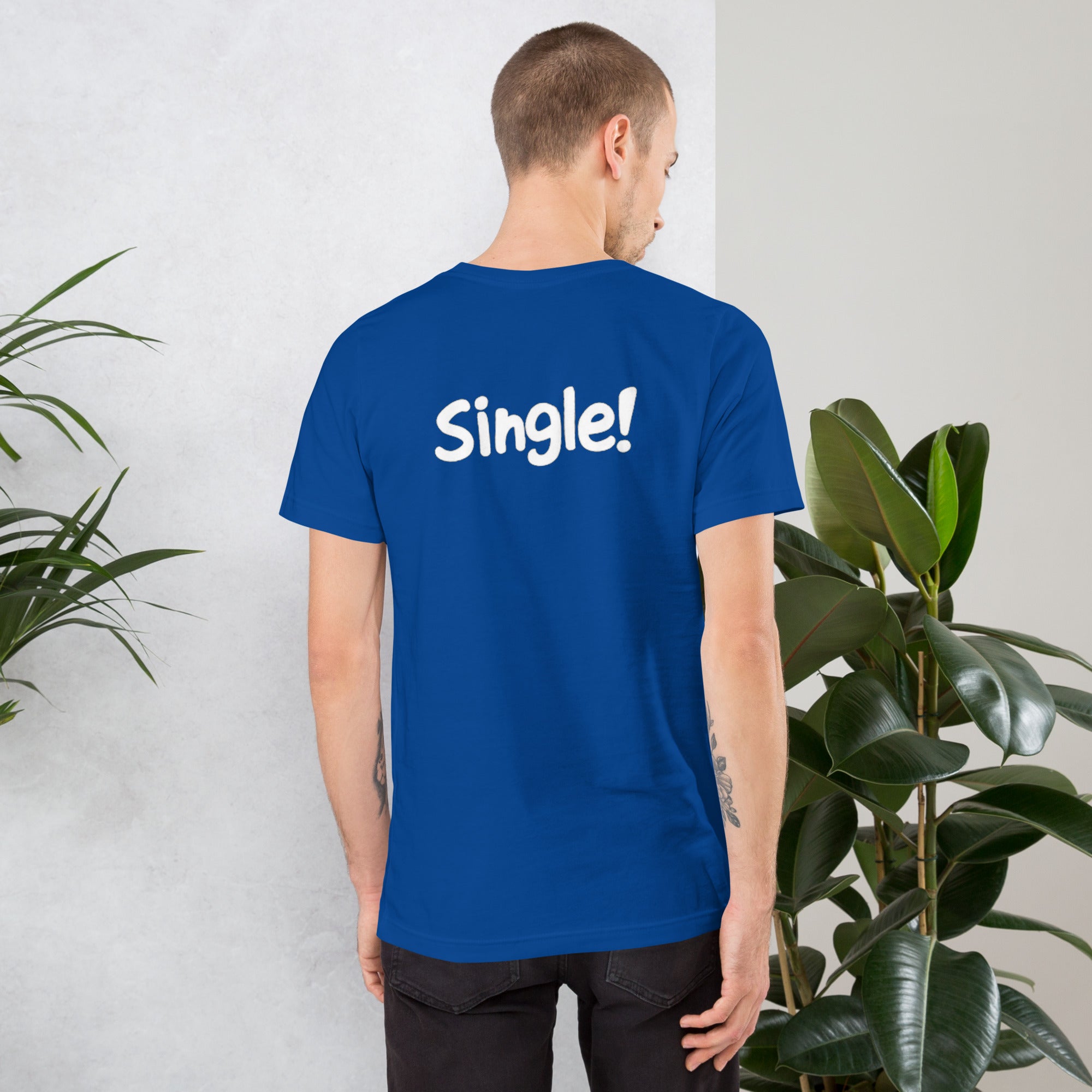 Unisex t-shirt - Bob! Single! – Apparel & Accessories > Clot
